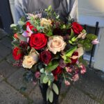 Ivory Roses delivered in Bath - Valentines Florals - Flowers of Bath