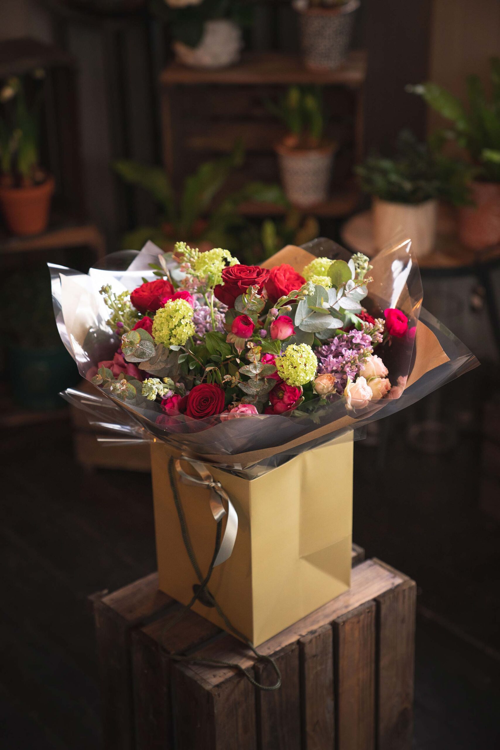 ‘For you, Mum’ flowers