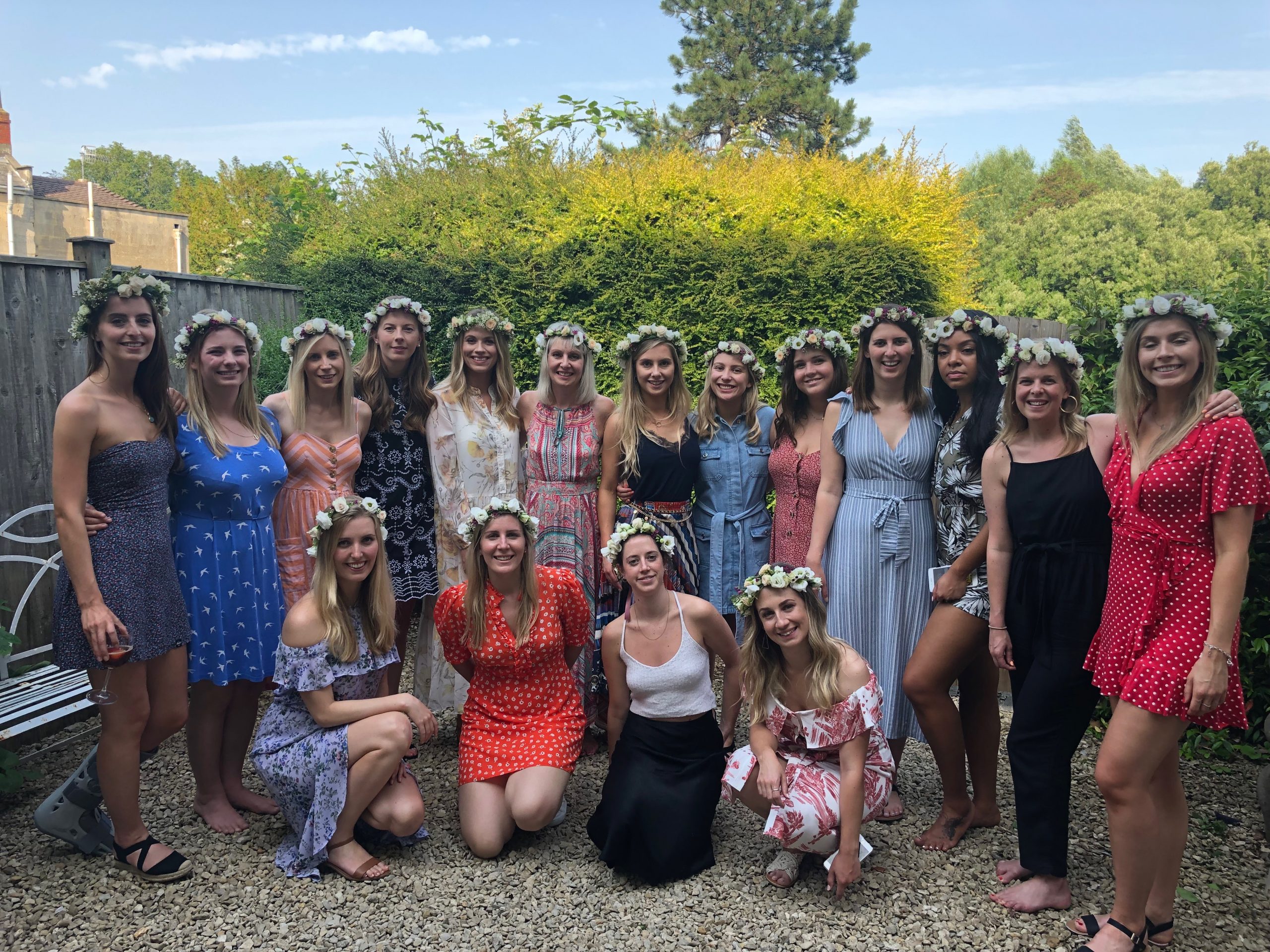 Flower Arranging Hen Party in Bath Flowers of Bath