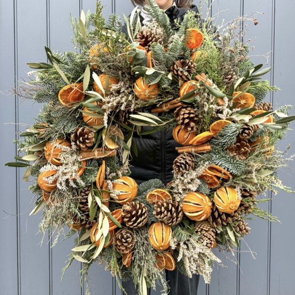Showstopper natural wreath