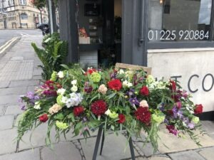 Double Ended Floral Design Red Roses