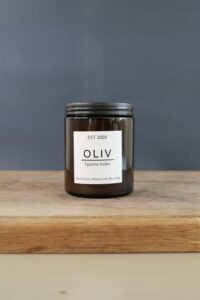 Beautiful scented candle