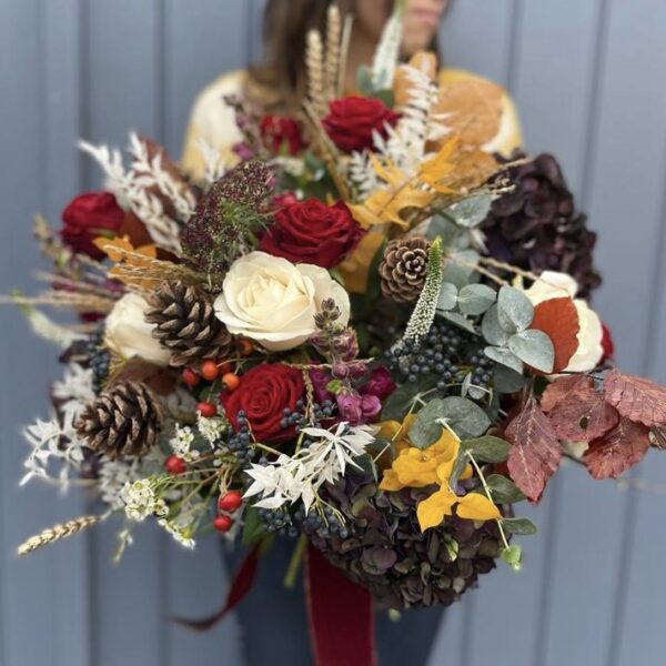Festive bouquet of flowers