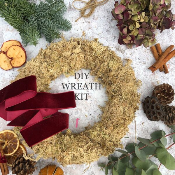 DIY Wreath kit image of contents