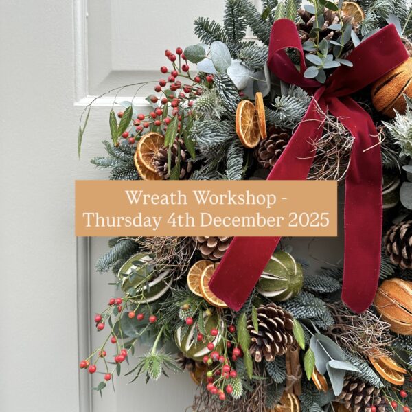 Wreath workshop in Bath