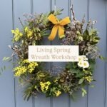 Living spring wreath