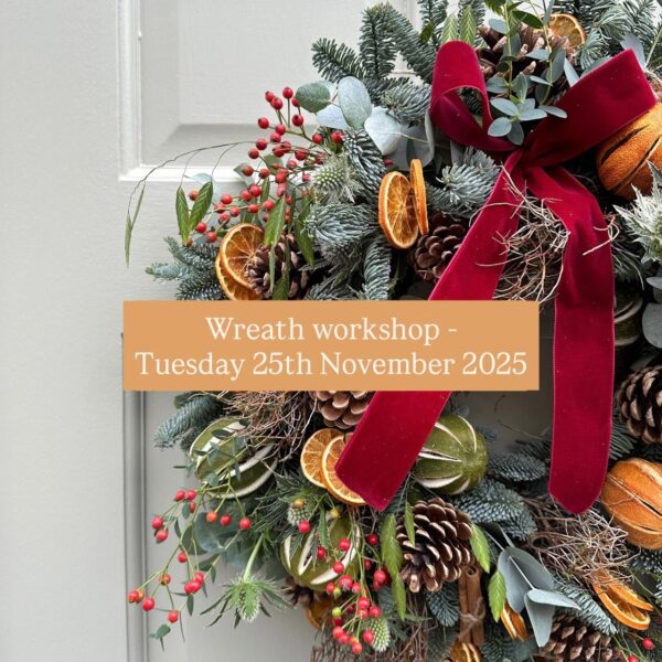 Wreath workshop in Bath