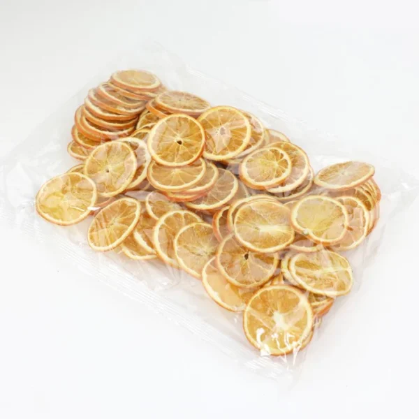 Bag of dried orange slices