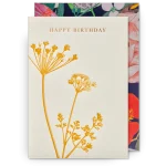 Cow Parsley greetings card - Happy Birthday