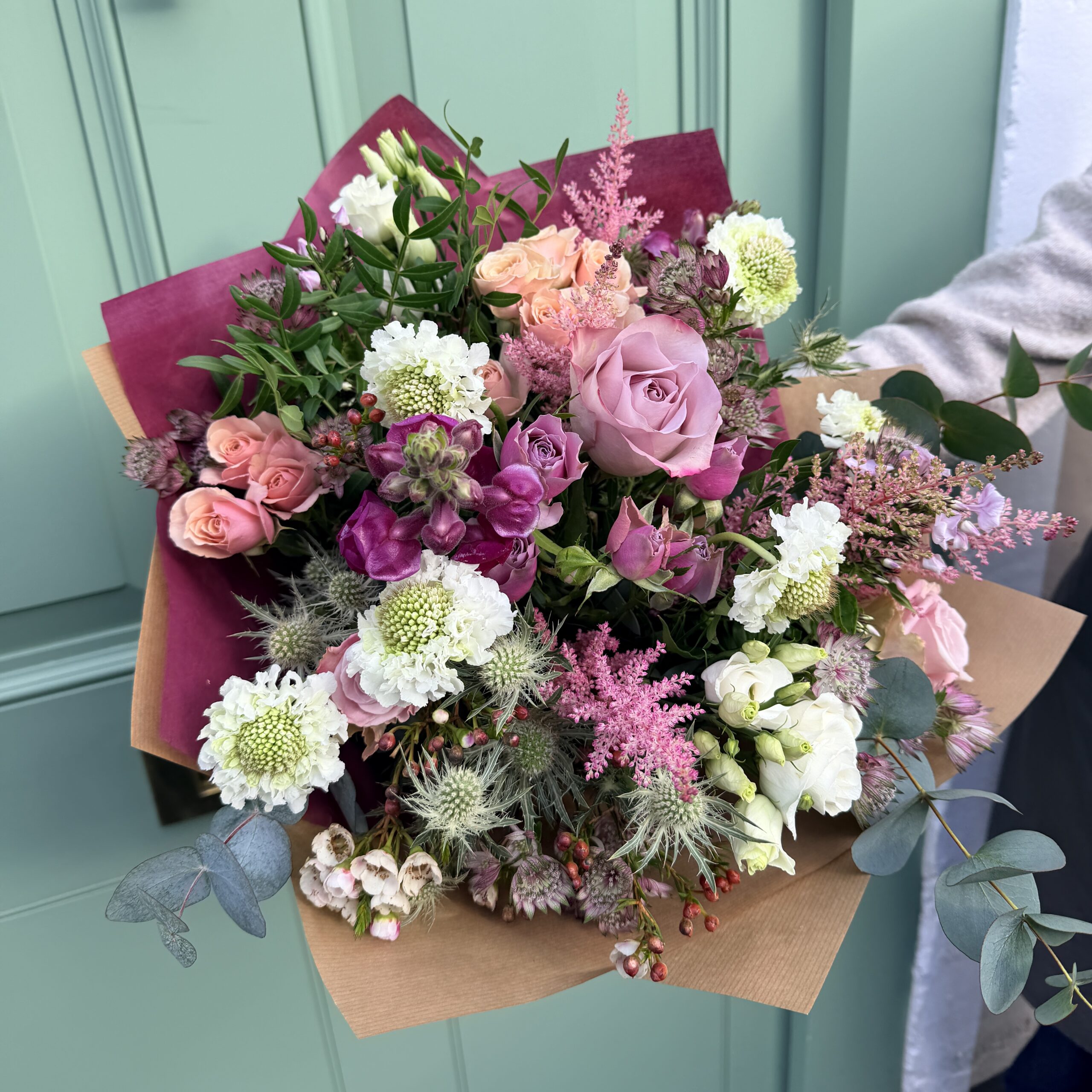 Seasonal bouquet from Flowers of Bath