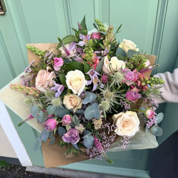 Bouquet of seasonal blooms for Mother's Day