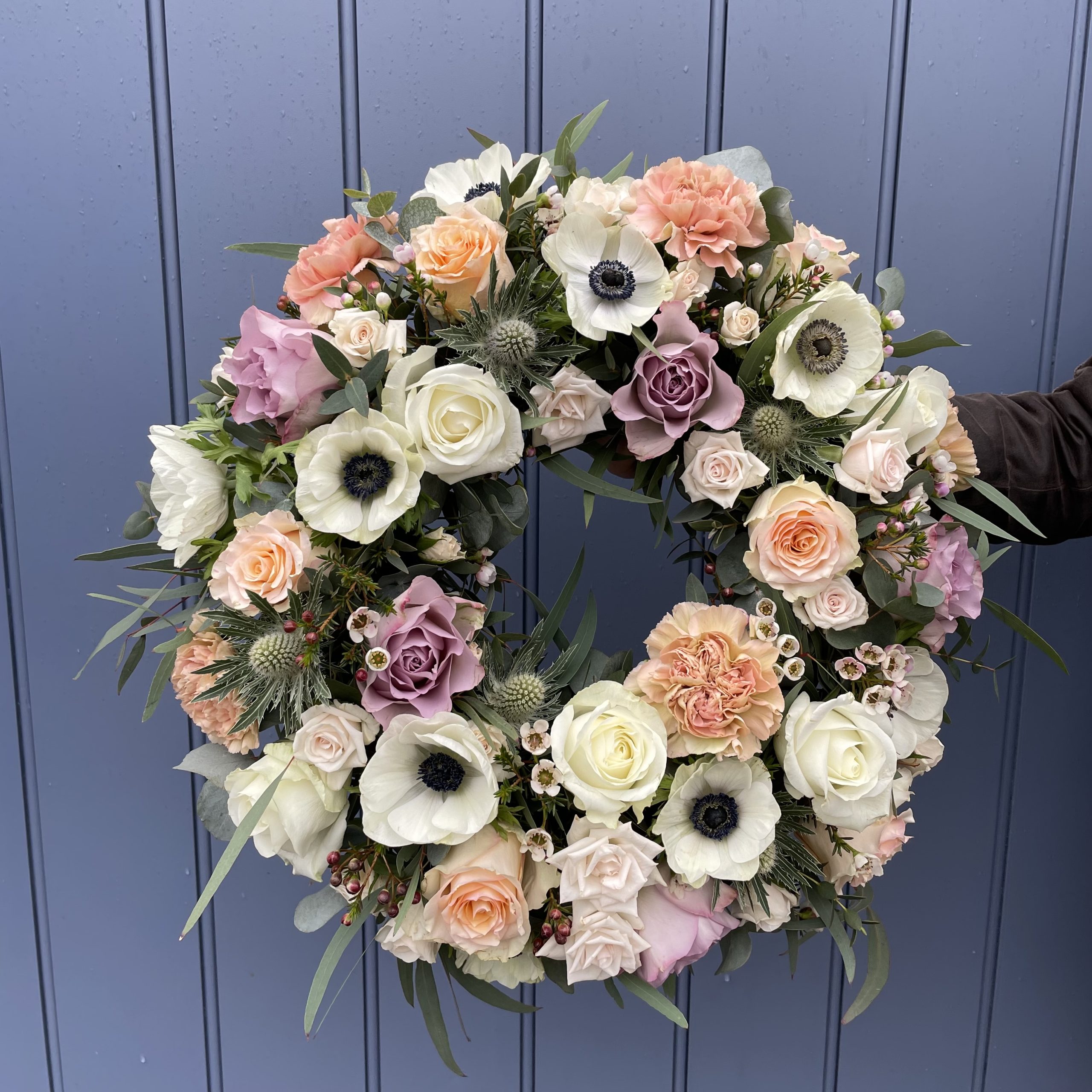 Pastel wreath