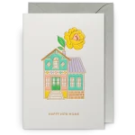 Gold foil greetings card